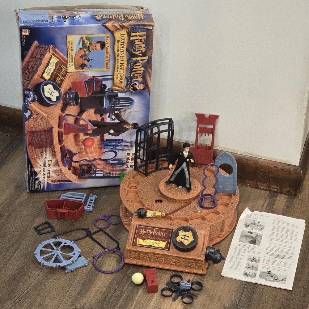 Harry Potter Levitating Challenge Electronic Game 2001 Incomplete Tested‎ Works